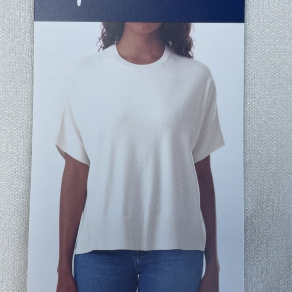 Splendid Womens L Cream Blouse Top Shirt e0827 - Picture 2 of 6